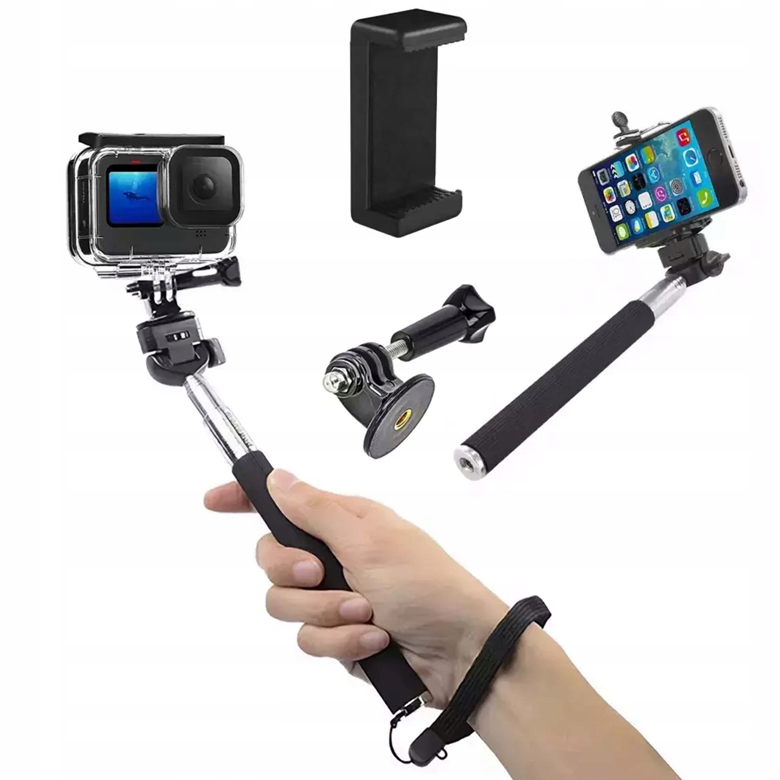 

Stick Selfie Kijek Uchwyt do Gopro Hero 11 10 9 8