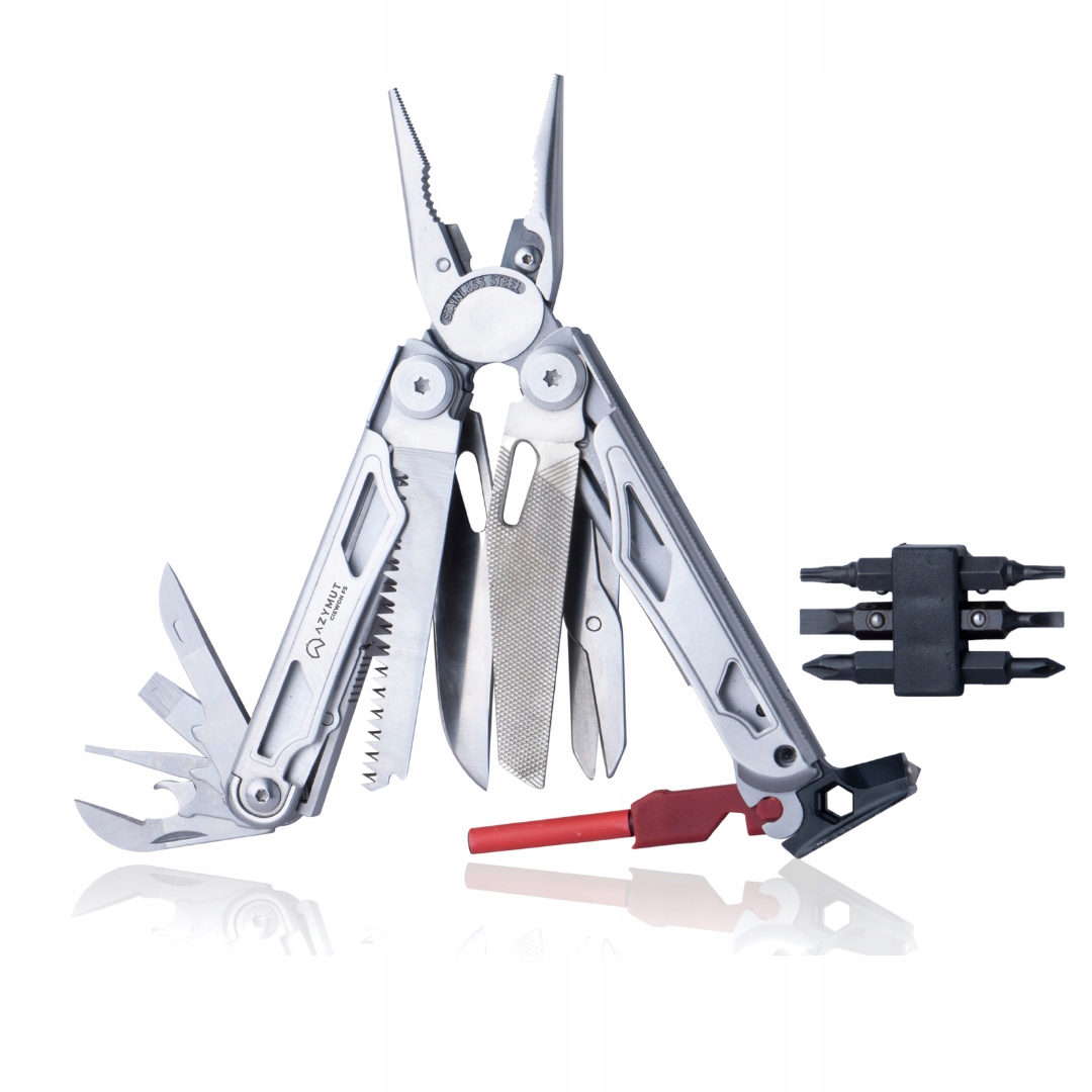Multitool Azymut Giewon Fs Fire Starter 19 narzędzi