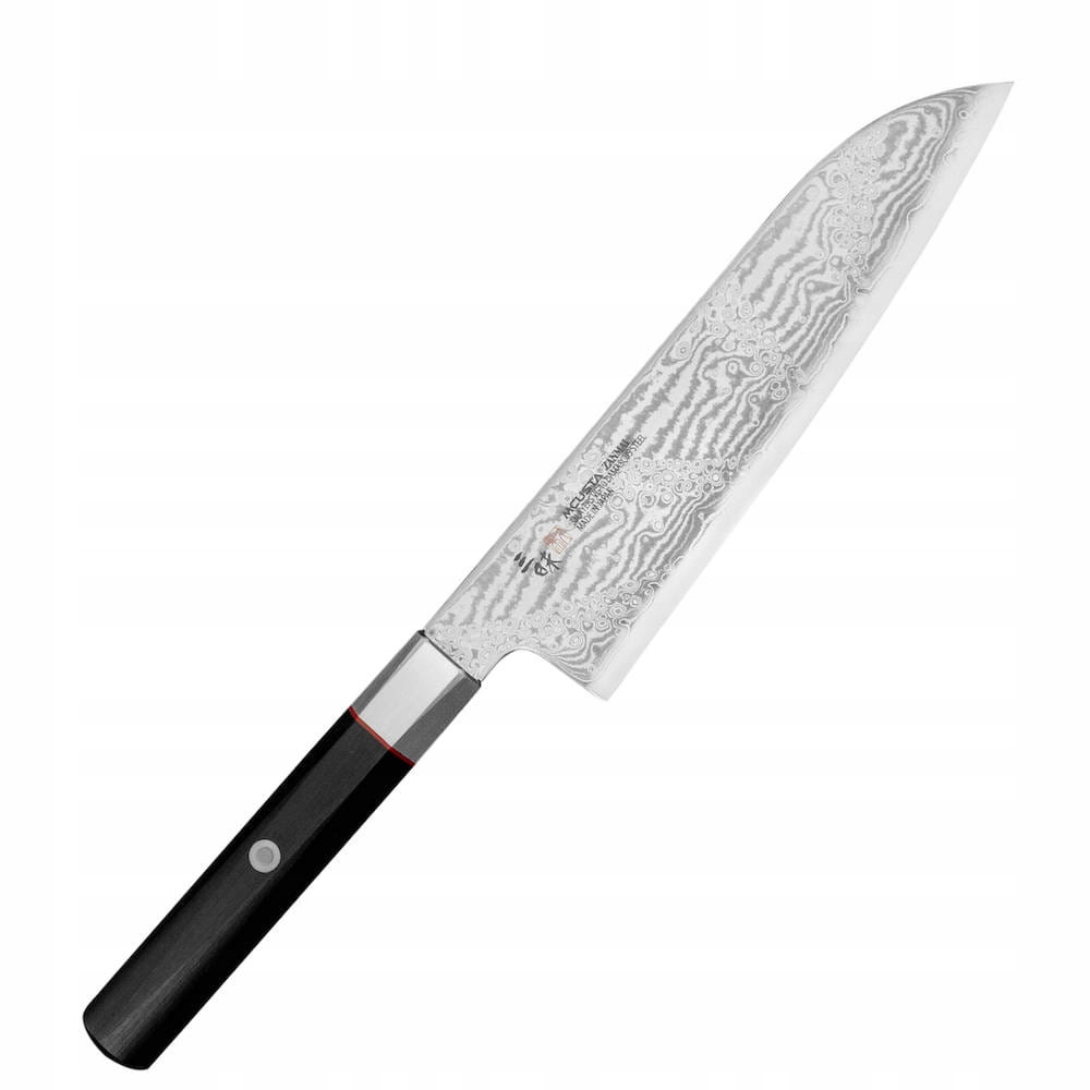 Mcusta Zanmai VG-10 Splash Japonský kuchynský nôž Santoku na zeleninu 18 cm