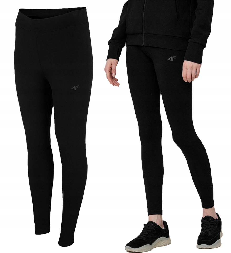 

Legginsy damskie 4F L22 LEG350 z wysokim stanem2XL