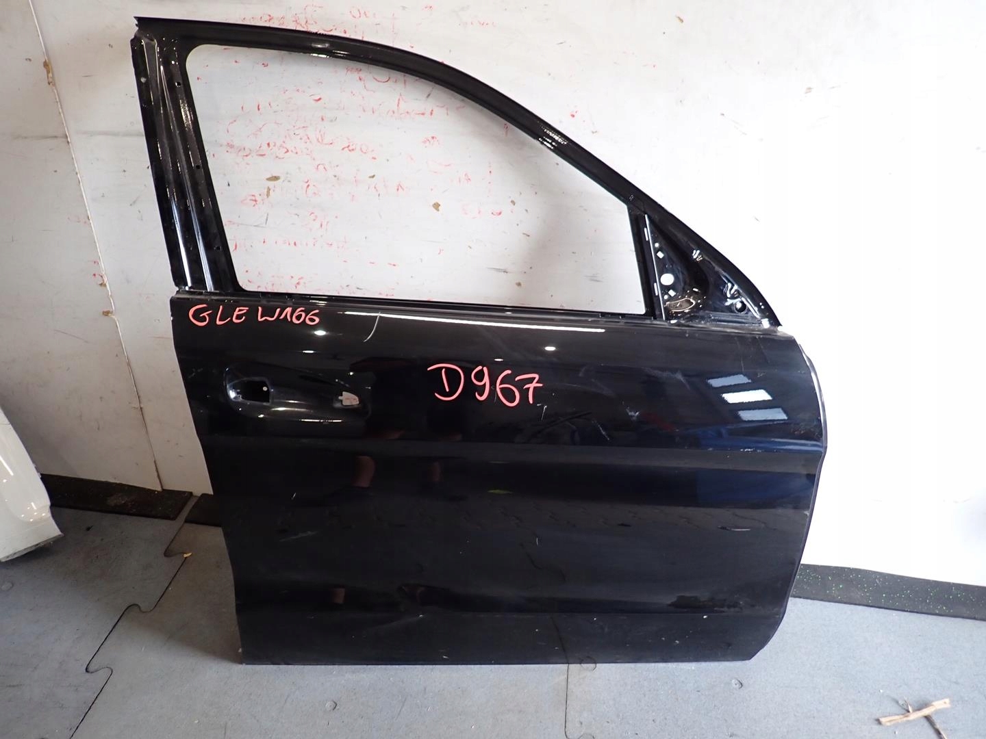 door front front right MERCEDES GLE W166