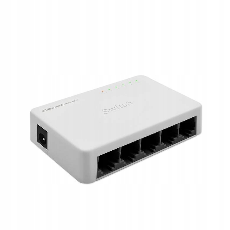 Switch Qoltec 52245 5 portów