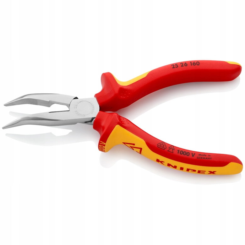 Knipex Půlkulaté kleště Vde 1000V 25 26 160 mm