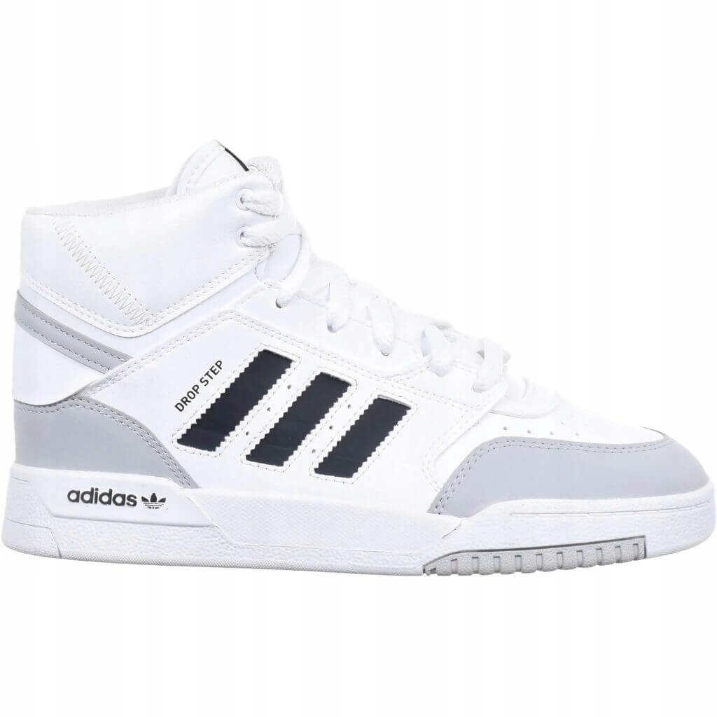 Adidas Drop Step sportovní boty pro dívky tenisky bílé, černé, velikost 38