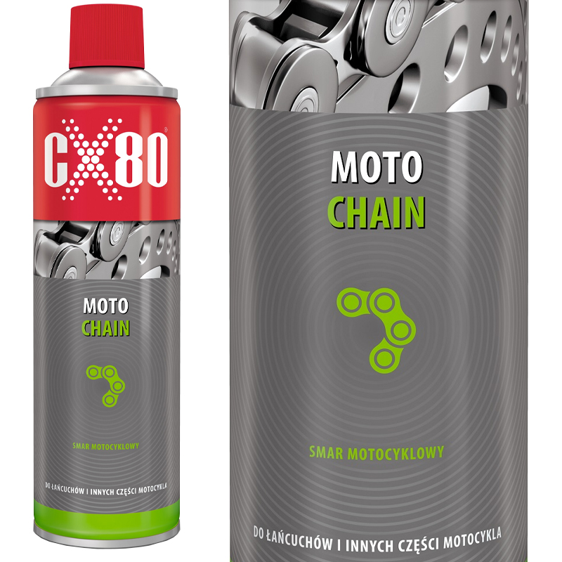 CX80 Smar Motocyklowy Do Łańcucha Moto Chain 500ml