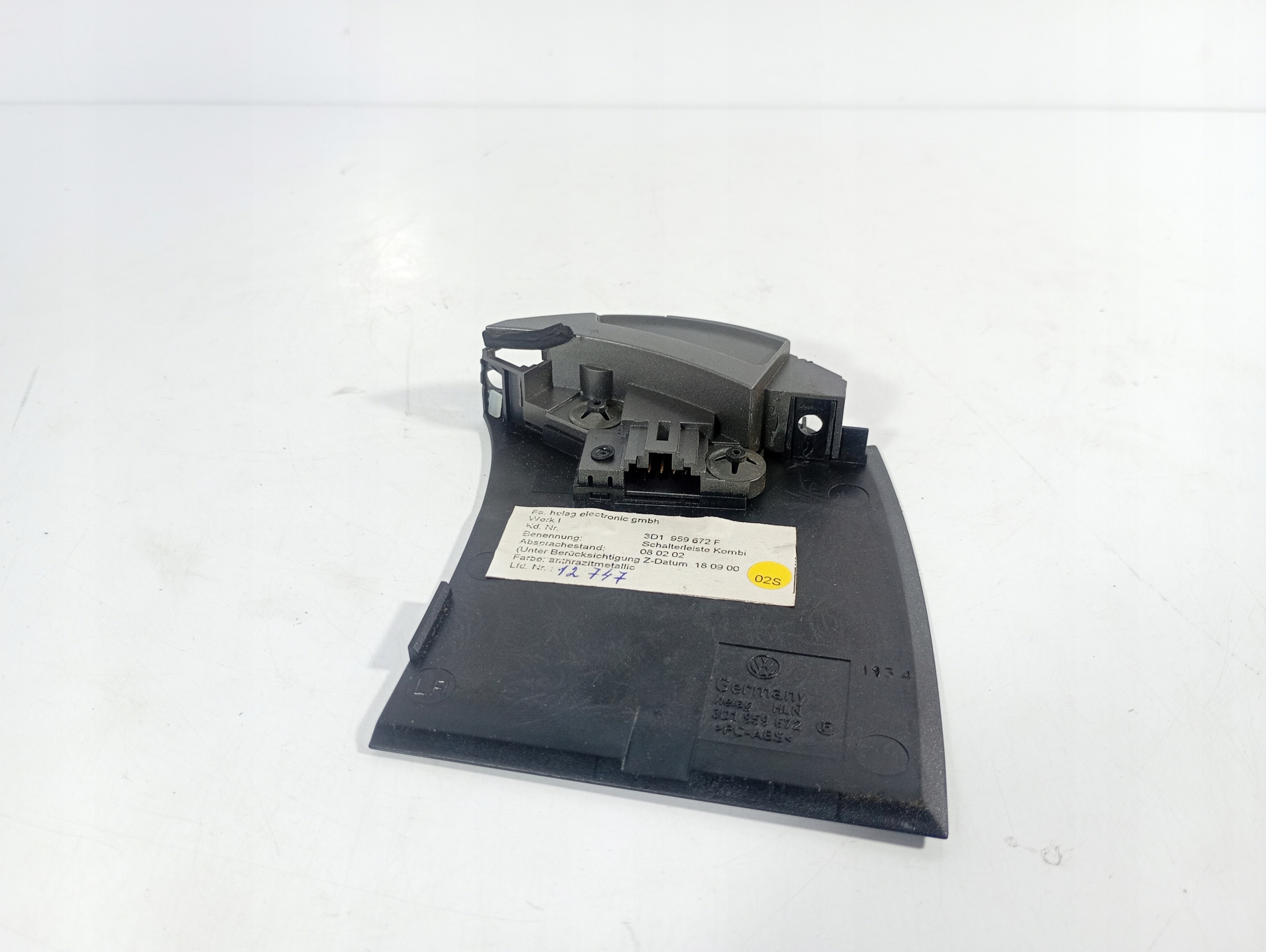 VW Phaeton 02-16 switch switch PANEL PRZYCISKOW OE 3D1959672F
