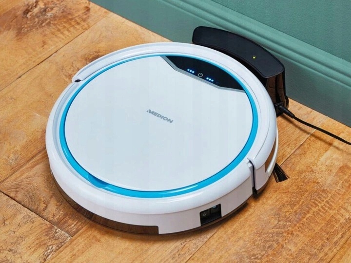 AUTOMATYCZNY ROBOT SPRZĄTAJĄCY ODKURZACZ MEDION Model MD19900