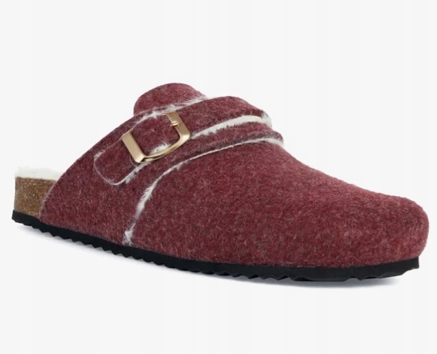 Dámské bordové Pantofle pantofle Geox , zateplené, 35 Jjp