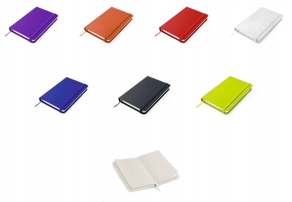 

Notes A5 z nadrukiem logo full color-pakiet 10szt