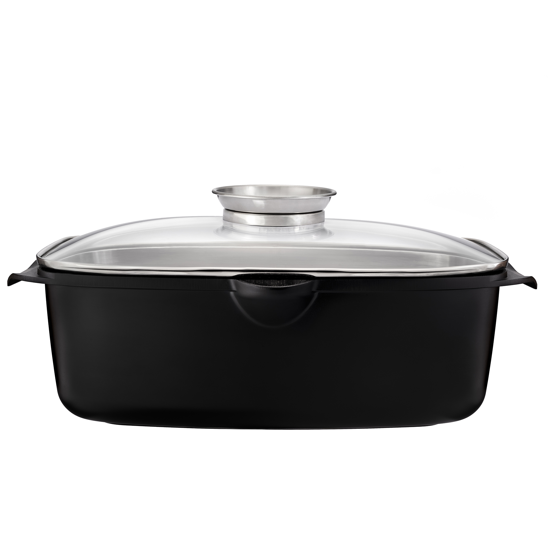 

Brytfanna z pokrywą Stone Design Black 32x21cm 6L