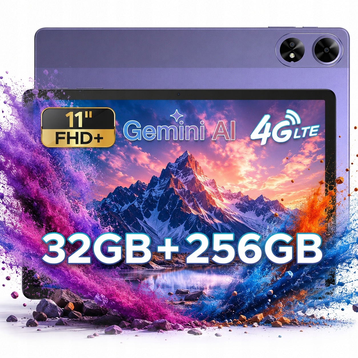 Android Tablet Doogee TabG6+ 11” 32+256GB 8000mAh Két SIM-es Gps 18W 4G Lte