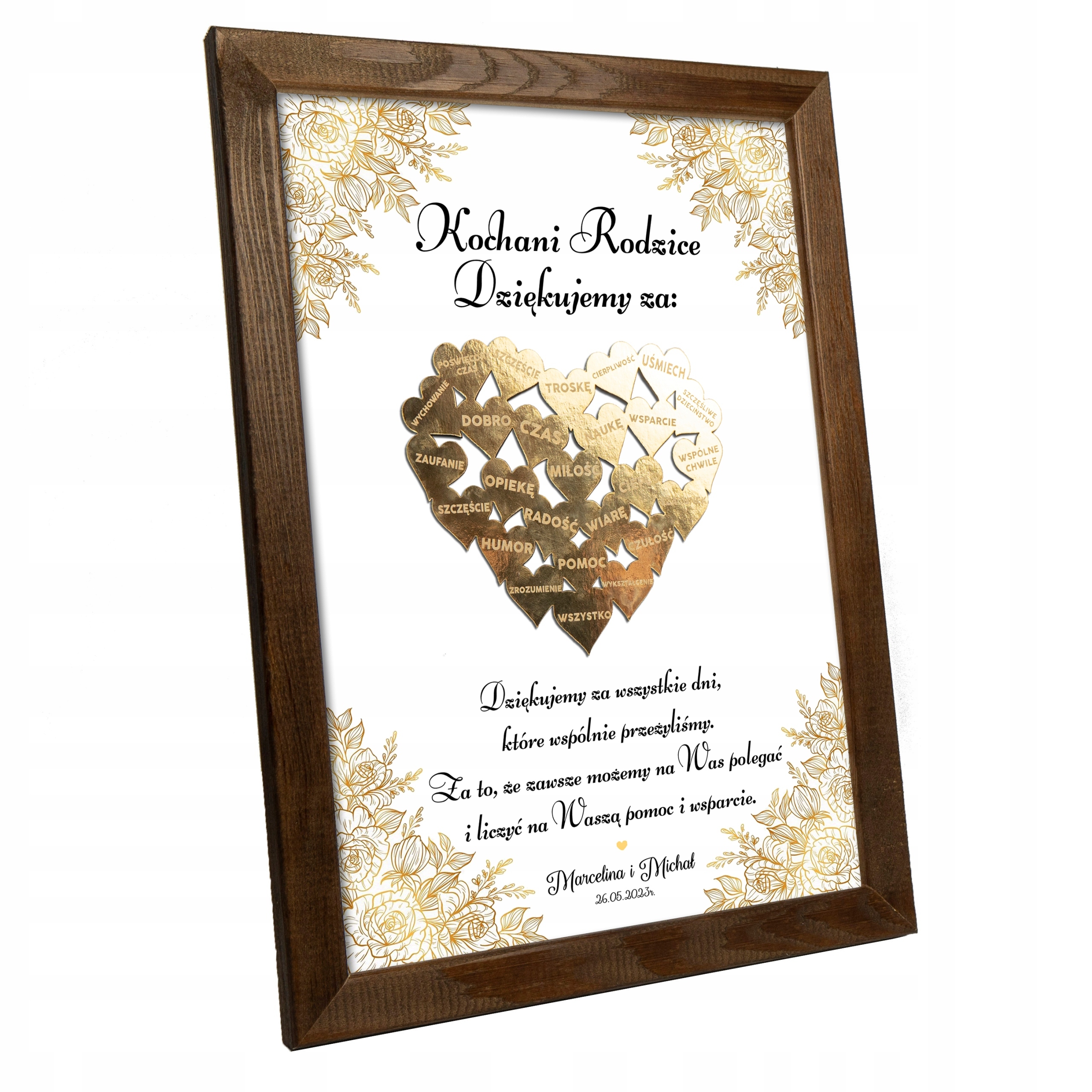 СПАСИБО РОДИТЕЛЯМ БАБУШКИ И ДЕДУШКИ БАБУШКИ ДЕДУШКИ МАМЫ СВАДЬБА СЕРДЦЕ 3D ФОТОРАМКА