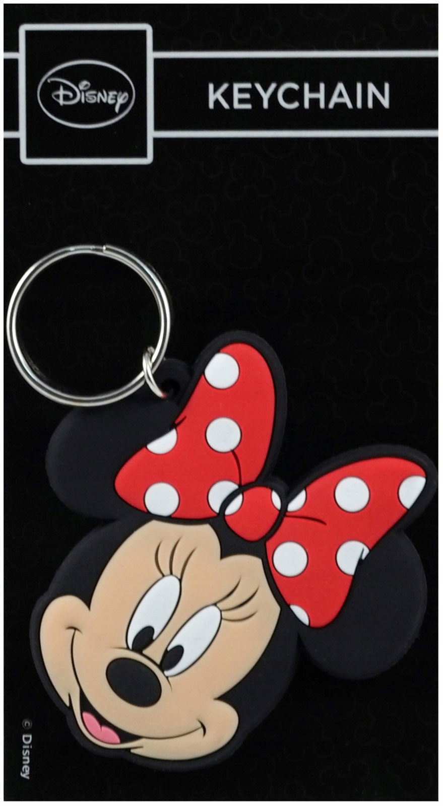 

Disney Myszka Minnie gumowy brelok do kluczy