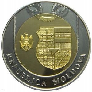 Молдова 10 воронок 2018 Монетный Двор (UNC)