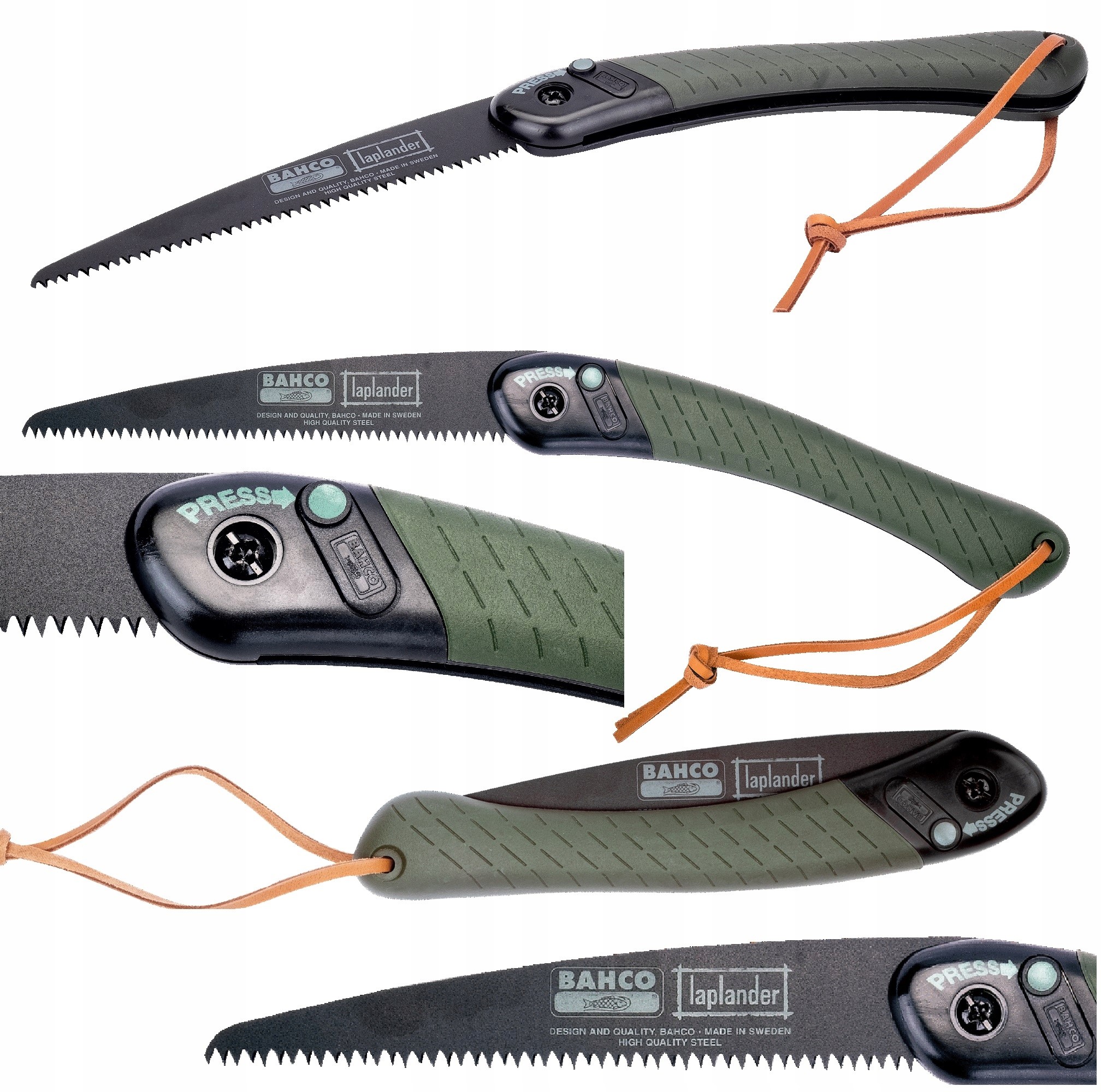 Bahco 396-LAP Piła Składana Laplander Survival