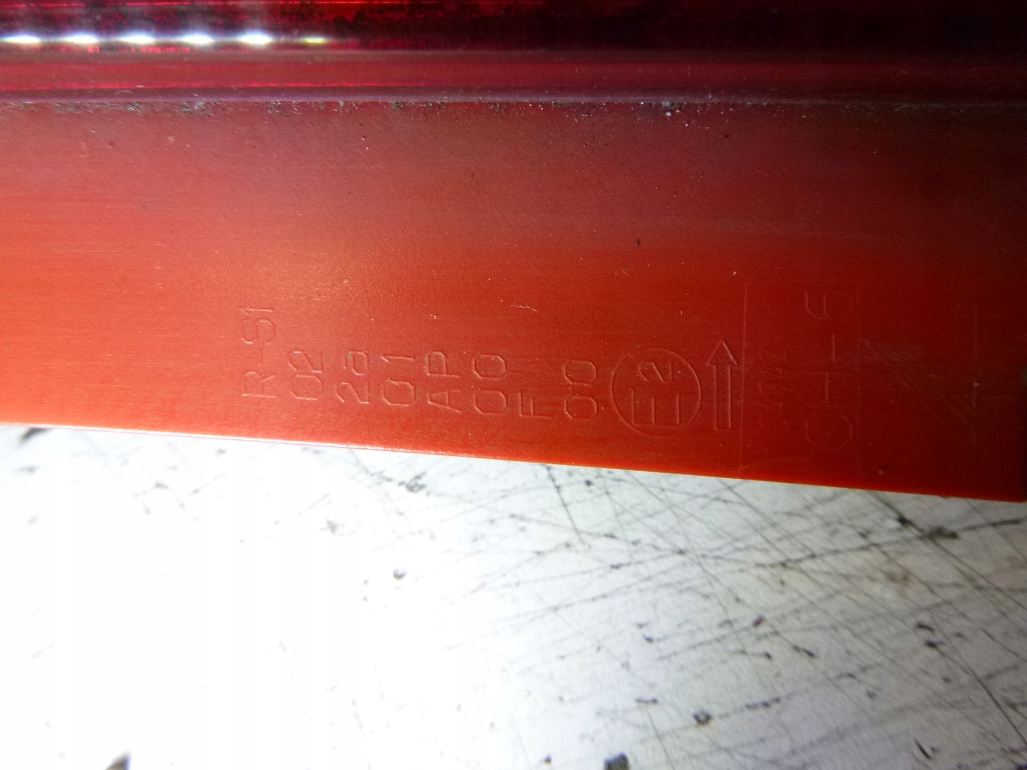 light rear part + wklad Peugeot 107 2006r.