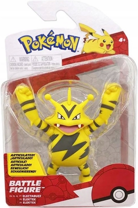 

Pokemon Oryginalna Figurka Jazwares Electabuzz