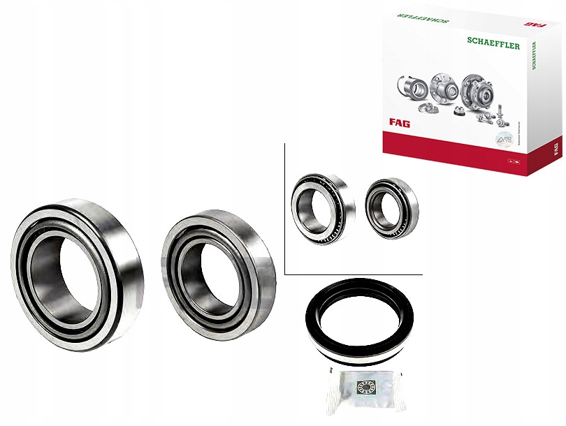 Sada Ložisek Kola Fag 301308 21001 3654972 6854