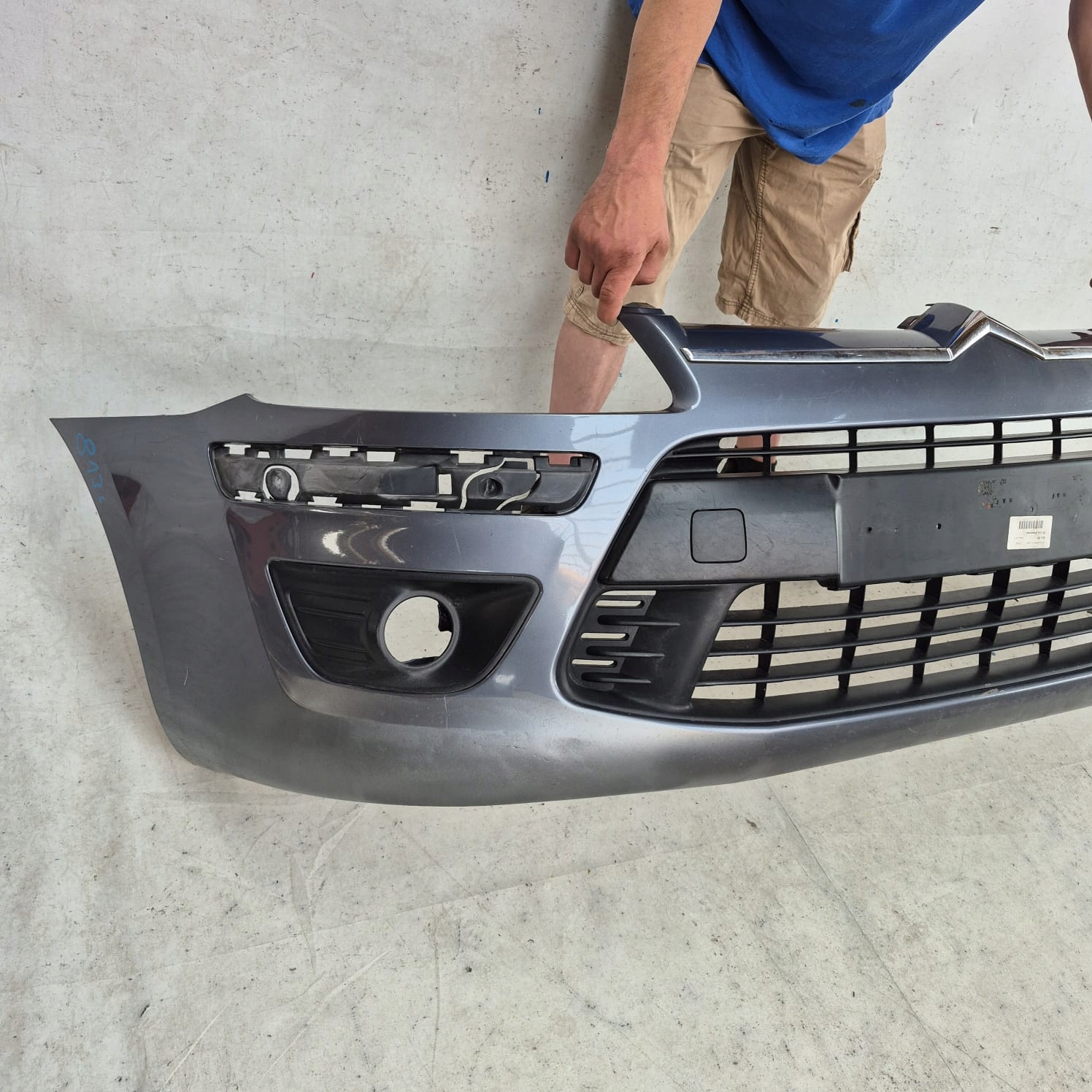 CITROEN C4 and 1 LIFT 08-10 bumper front front