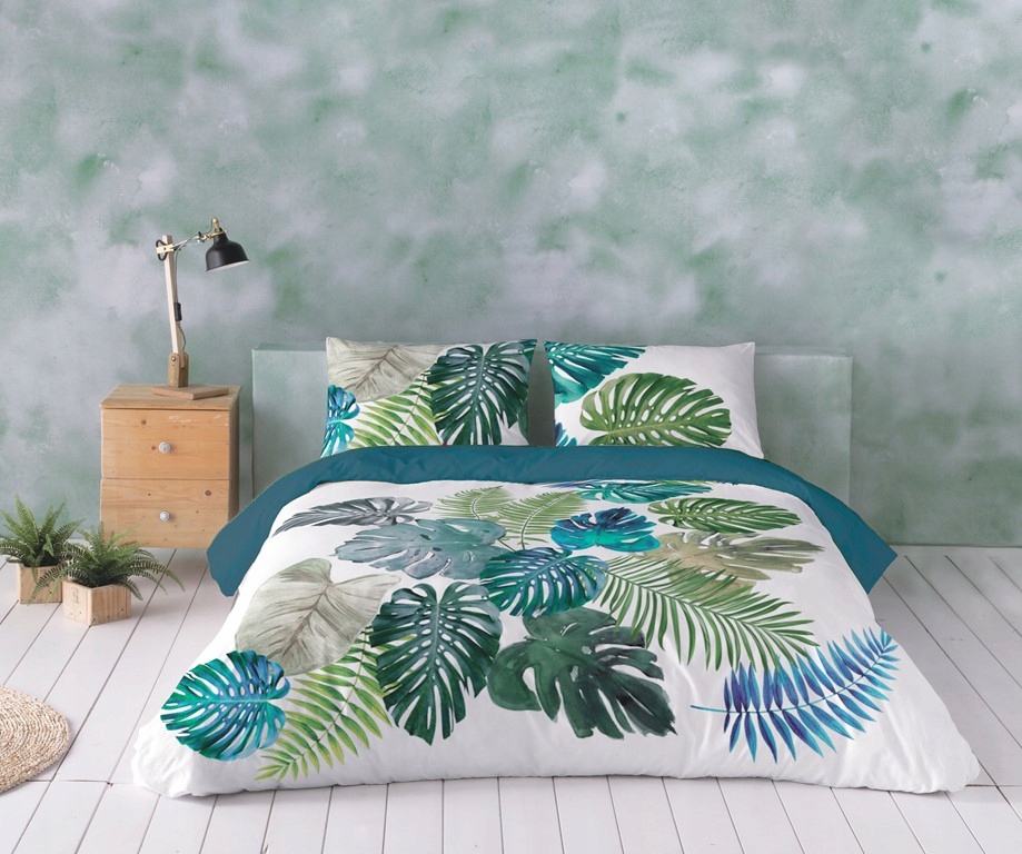 Posteľná Bielizeň saténová bavlna kvety poľské PRESTIGE_13 220x200 +2x70x80 Matex