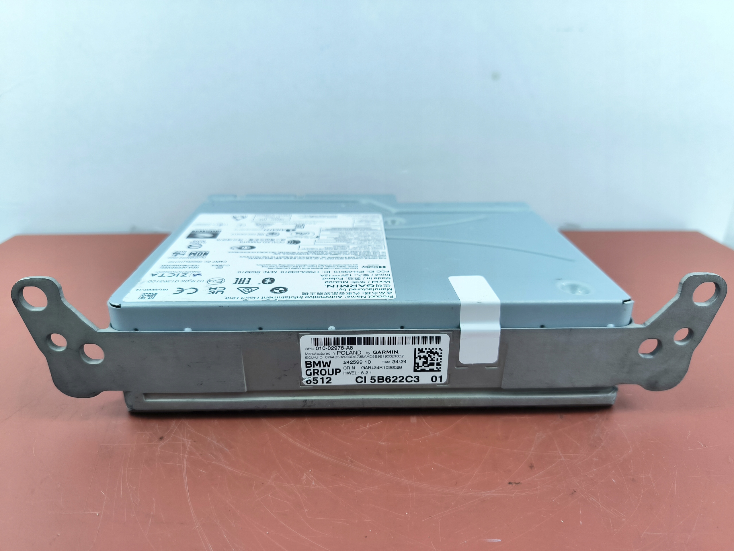 Bmw Oe Garmin Headunit High Audio Navigace MGU22 5B622C3 65125B622C3