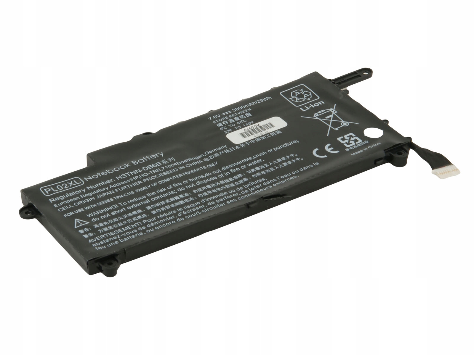 Batéria Avacom pre Hp Pavilion X360-11 Series Li-Pol 7, 6 V 3500mAh Nohp…