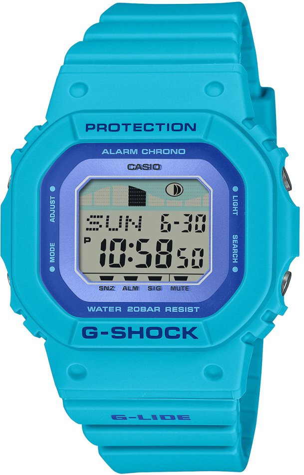 Hodinky pánské G-shock GLX-S5610-2ER modré sportovní nárazuvzdorné