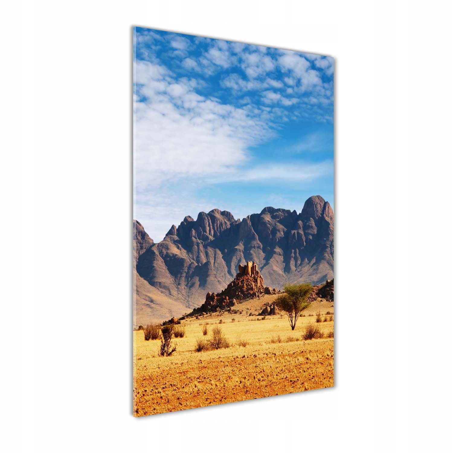 

Foto obraz szklany pionowy Pustynia Namibia 60x120