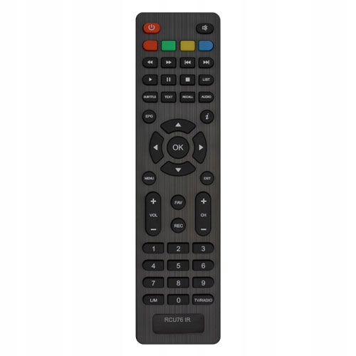 Pilot do DVB-T2 Ariva RCU76