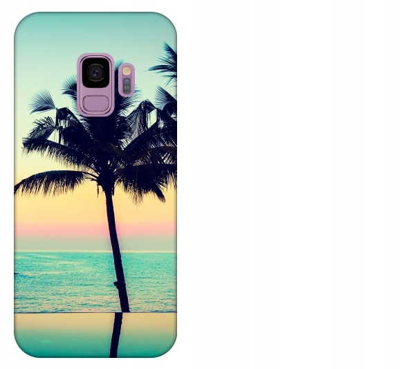 

Etui pokrowiec Samsung Galaxy S9 Palmy plaża wakac