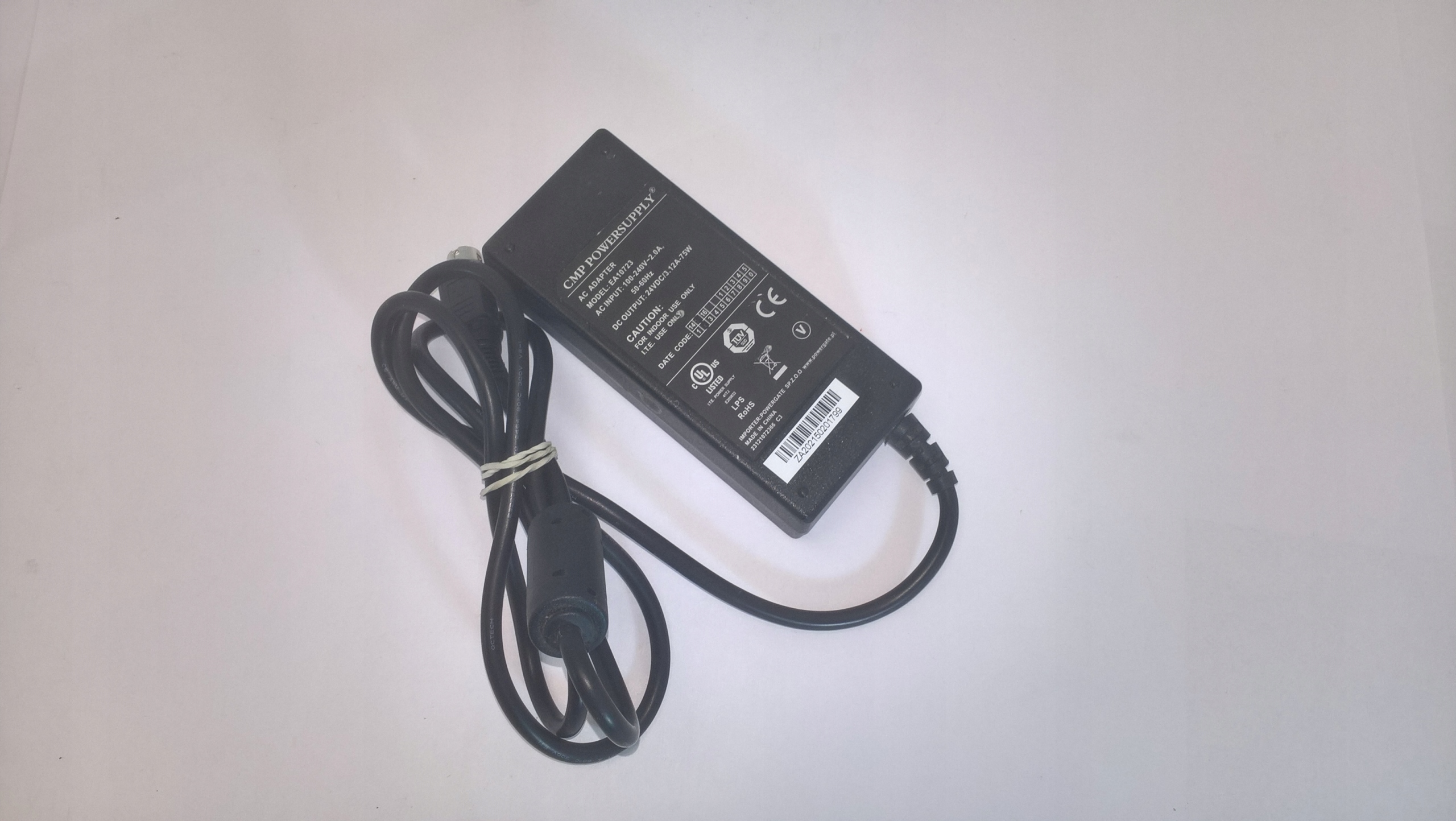 Zasilacz CMP EA10723 24V 3.12A 75W D516