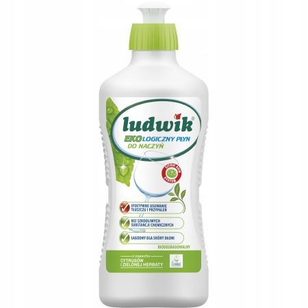 

Ludwik Ekologiczny Płyn Do Mycia Naczyń 900 ml