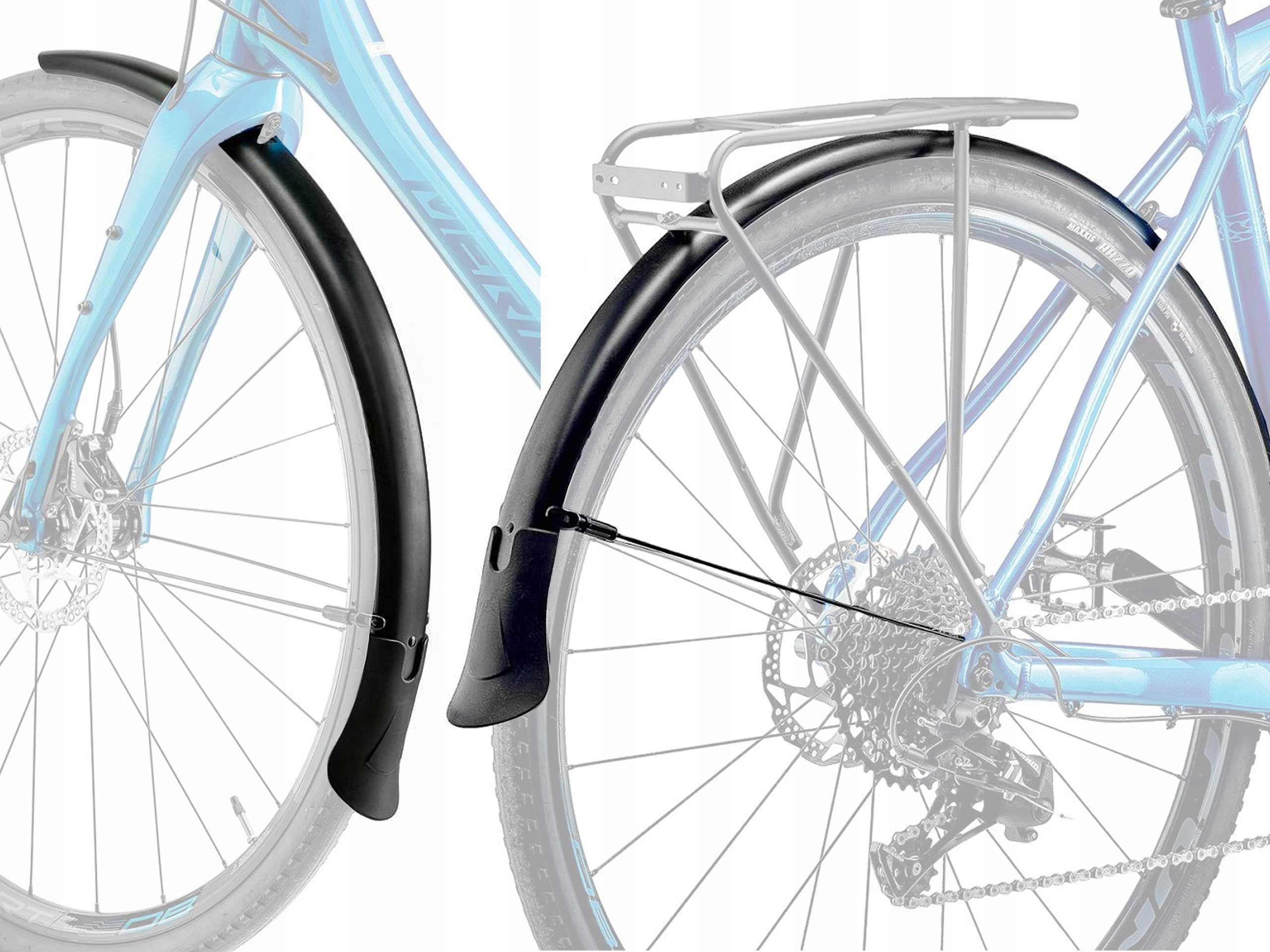 Błotniki Merida Silex gravel FN-MD009 czarne