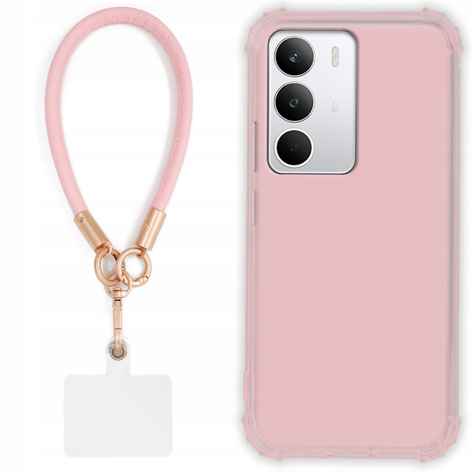 Etui Do Realme C71 4G Case Antishock Pinky Ružové vodítko Sada Odolné