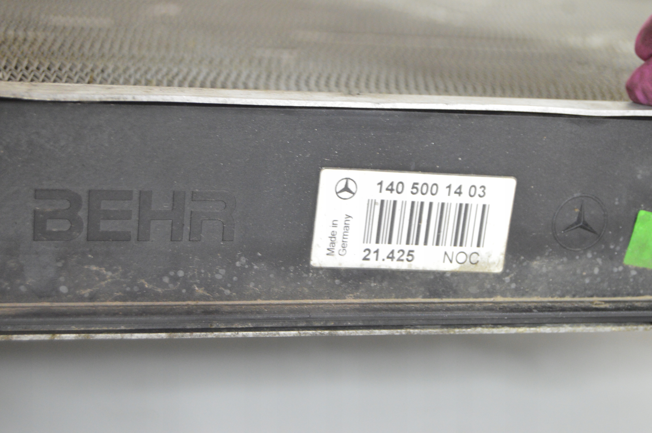 радиатор охлаждения жидкости MERCEDES W140 s класс CL 4.2 5.0 1405001403