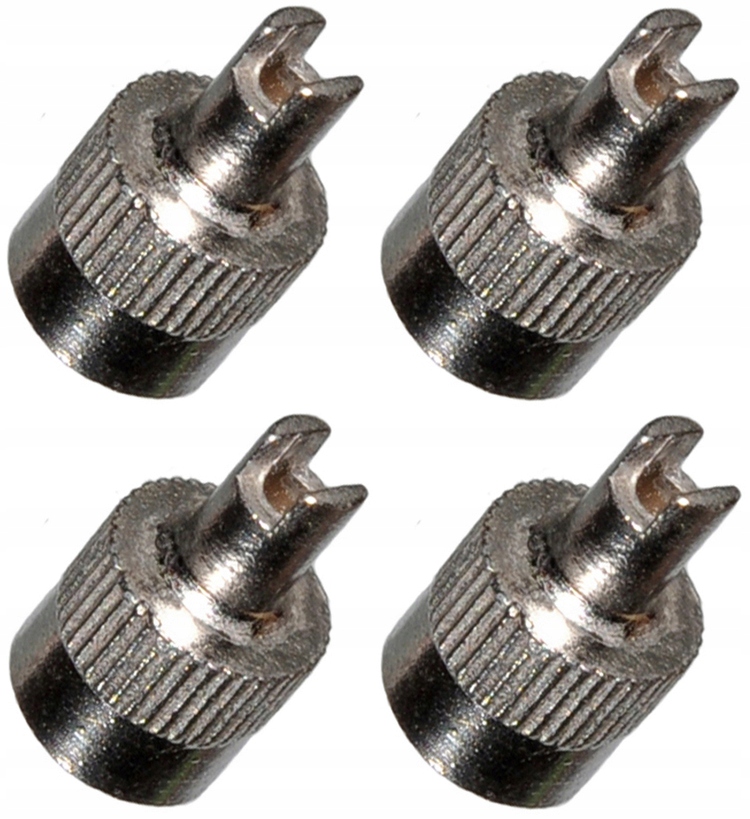 KAPTUREK, NAKRĘTKA WENTYLA DĘTKI METAL Z KLUCZEM