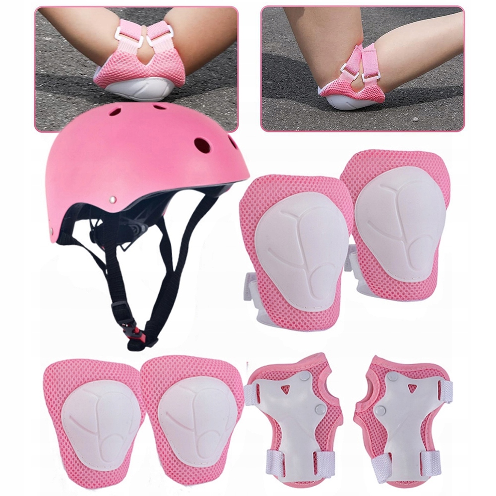 Zestaw ochraniaczy na kolana łokcie nadgarstki na rower hulajnogę rolki S