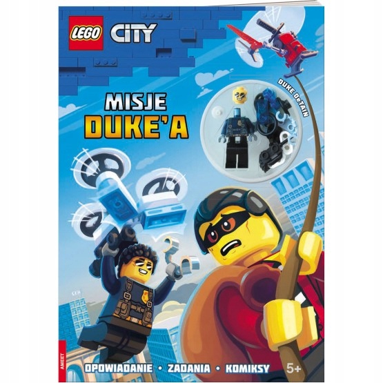 LEGO CITY Misje Duke'a LNC 6020 NOWA książka