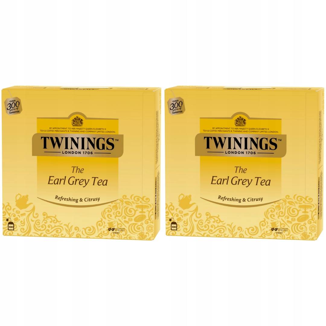 Twinings Herbata czarna aromat Earl Grey 200 szt