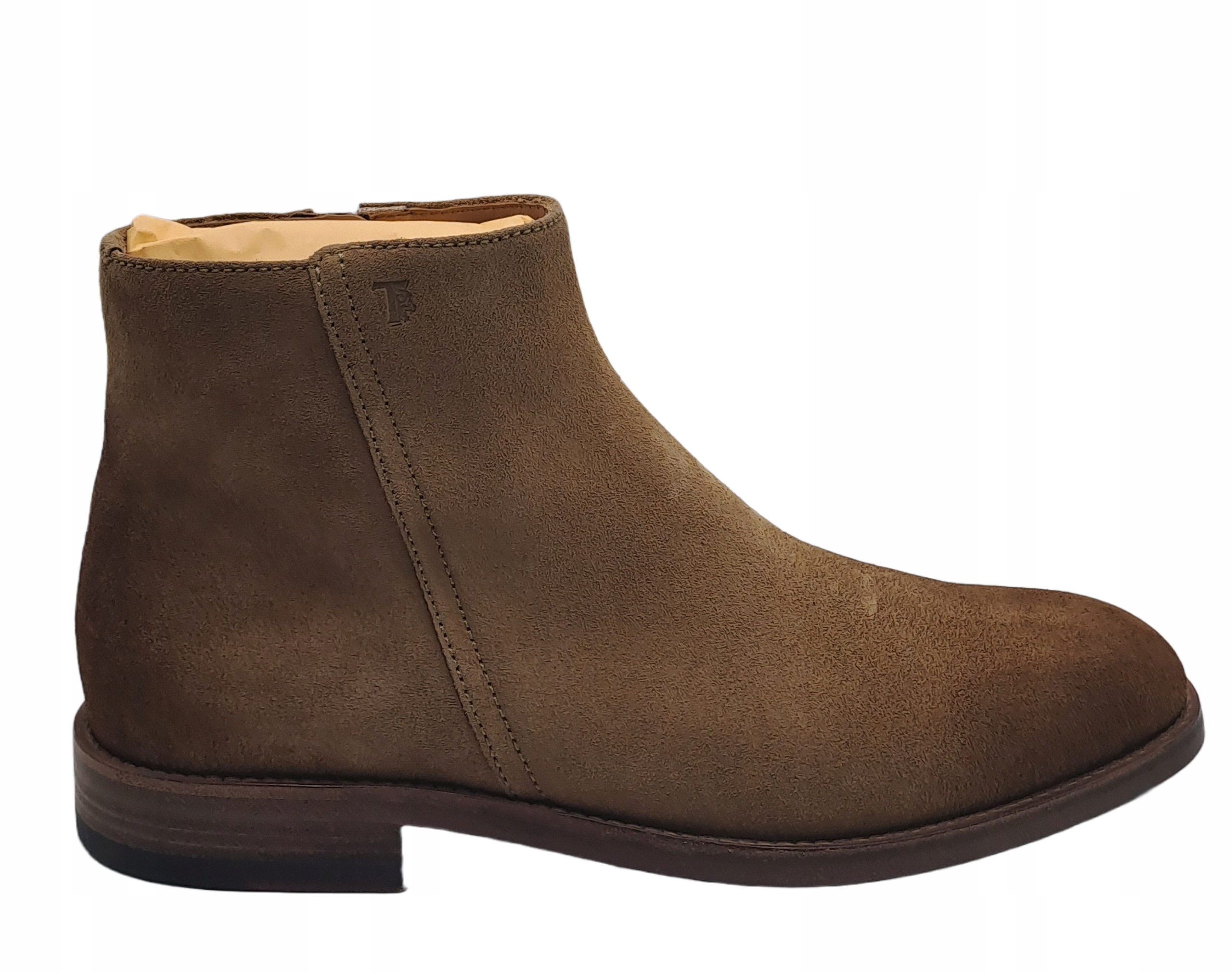 

Tod's Męskie Botki Skóra Naturalna Zamszowa R 38