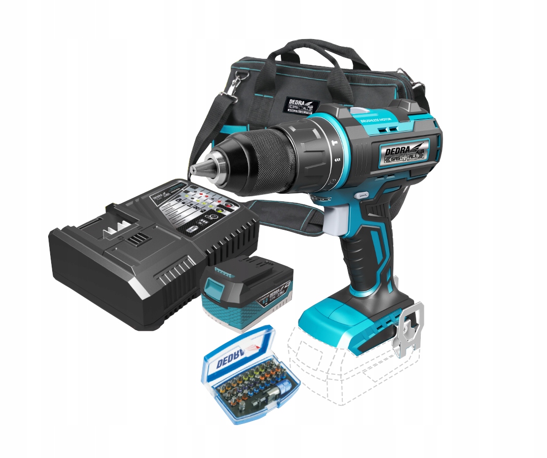 WIERTARKO WKRETARKA AKUMULATOR OWA UDAROWA ZESTAW