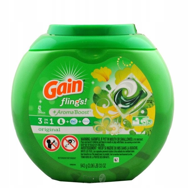 Levně Gain flings 3v1 Originál 42 ks