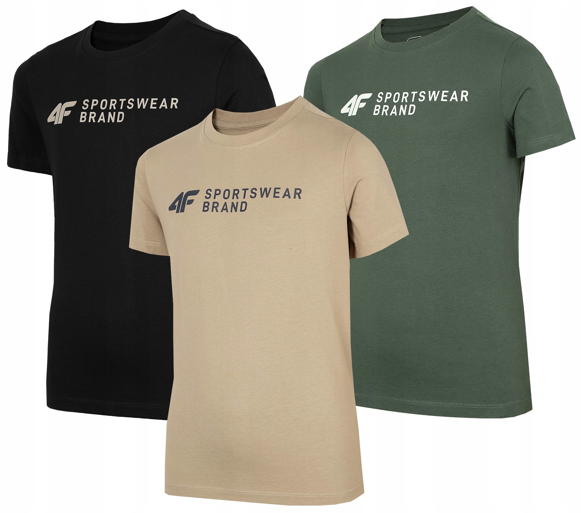 

Koszulka Chłopięca 4F Dziecięca T-shirt 3SZT. 164