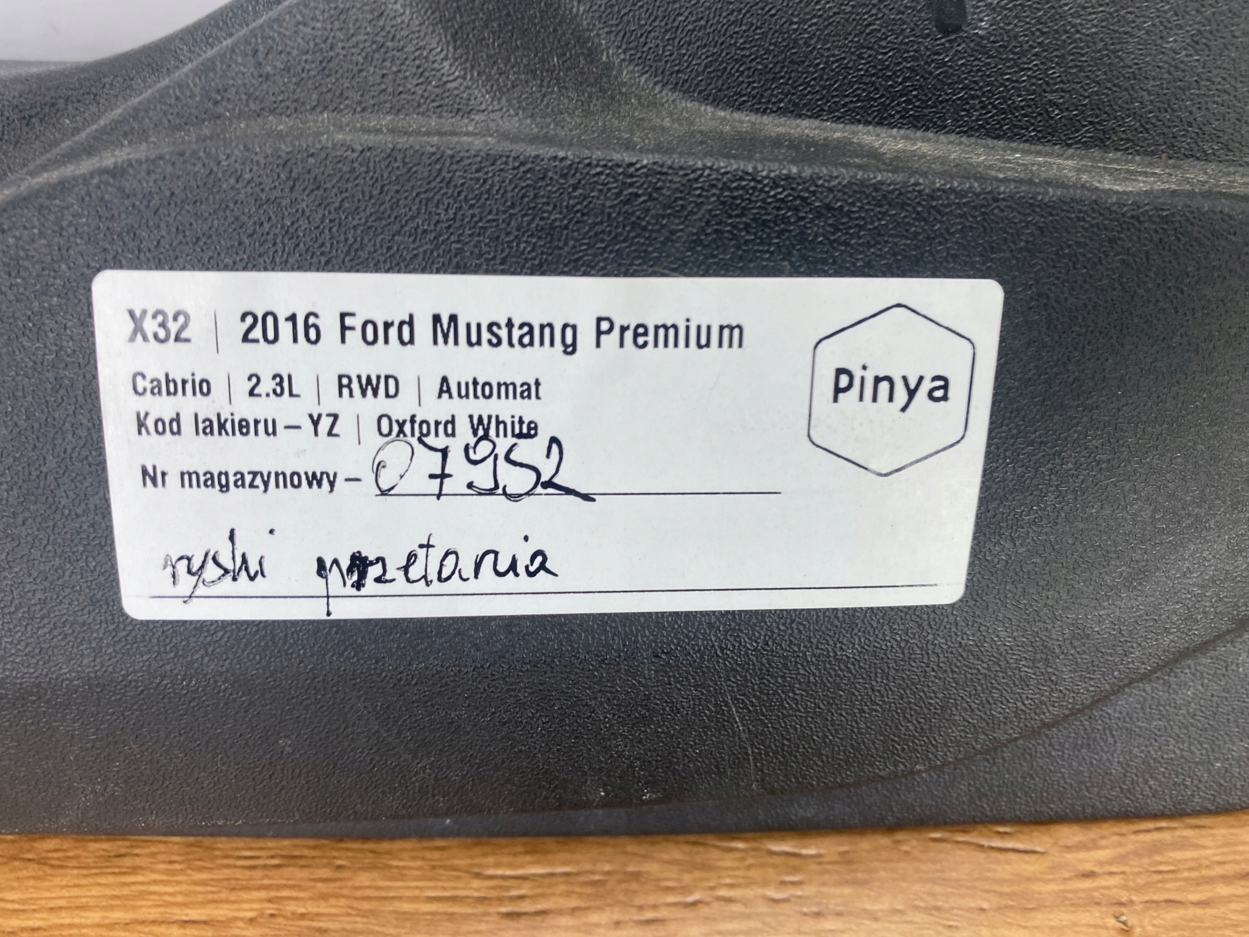 Gehäuse Blende Abdeckung panel Regulations- SITZ Ford Mustang VI 2015+ USA