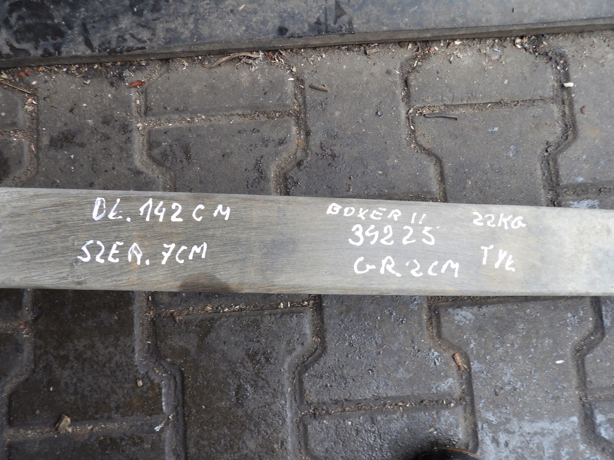 Peugeot Boxer II resor rear 01355403080