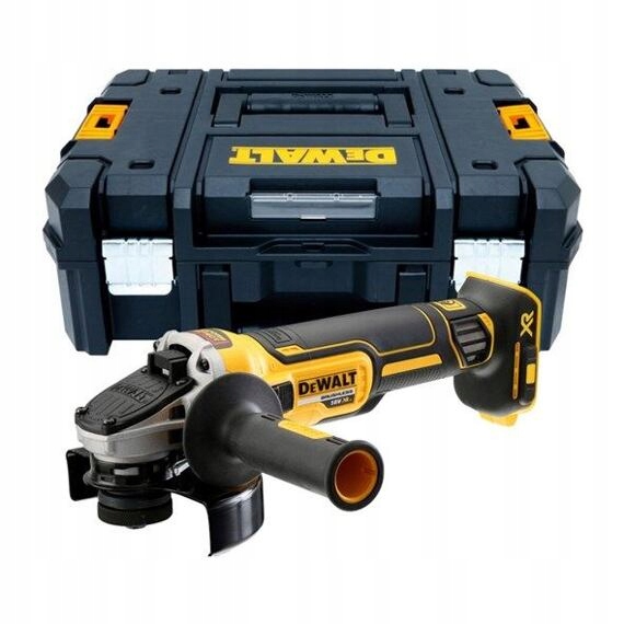 DeWalt DCG405NT aku bezuhlíková úhlová bruska 125mm, 18V bez baterie, kufr
