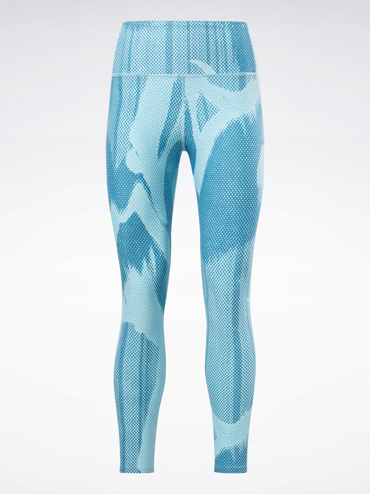 Reebok Legginsy Lux Perform HA4373 Niebieski Slim Fit