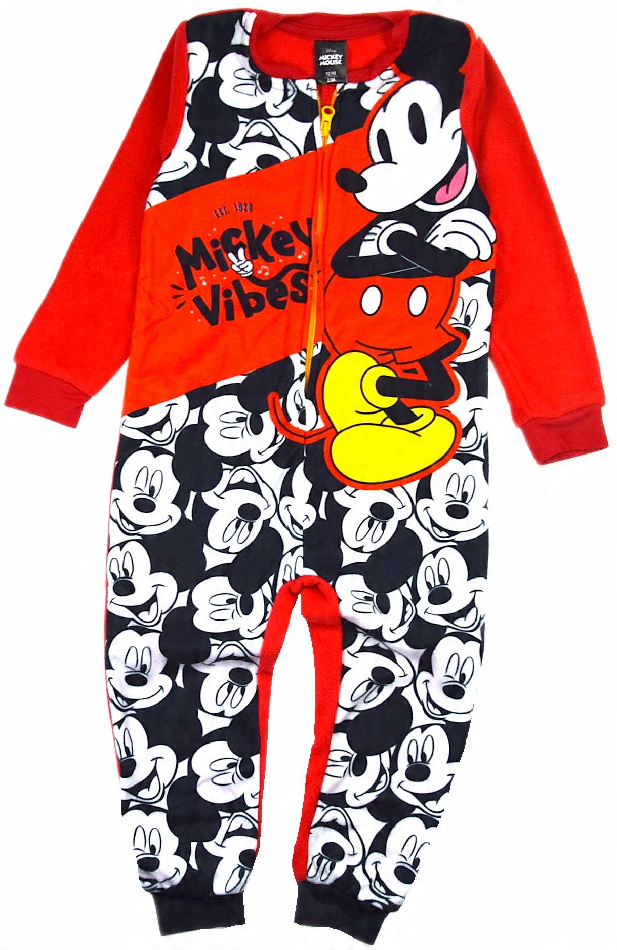 

Myszka Mickey Piżama Kombinezon Polar 116/128