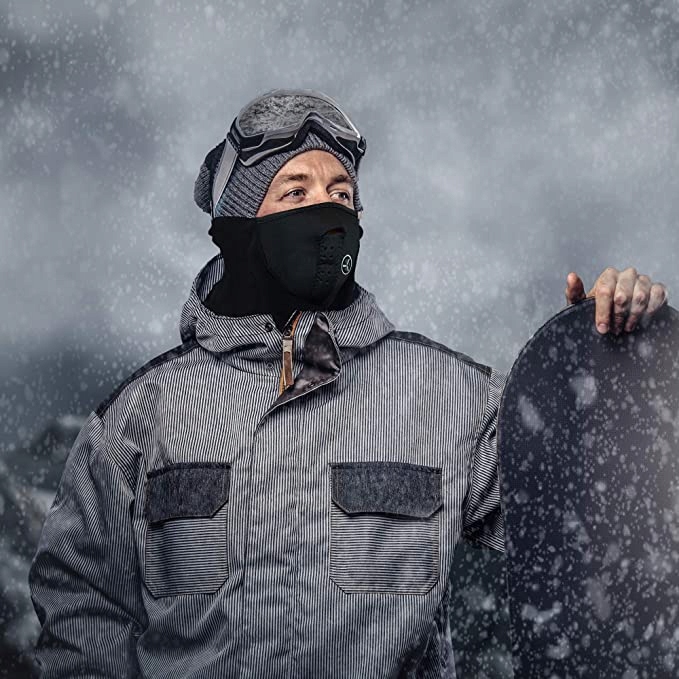 KOMIN MASKA OCHRANIACZ NA TWARZ PRZED ZIMNEM Stan opakowania oryginalne