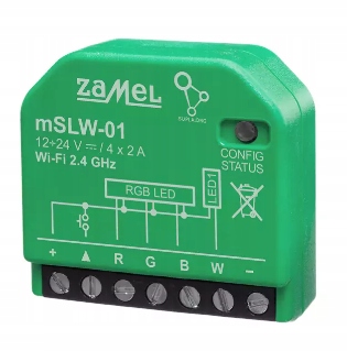 Sterownik Led 4-KAN Wi-fi Rgbw Supla Mini